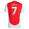 Maillot de Supporter Arsenal Saka 7 Domicile 2024-25 Pour Enfant